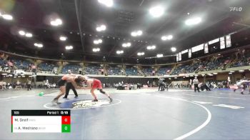 165 lbs Cons. Round 1 - Alcantar Medrano, Beardstown vs Marty Greif, Maine South