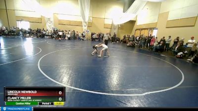 63 lbs Cons. Round 2 - Clancy Miller, Iron County Wrestling Academy vs Lincoln Newbold, Westlake