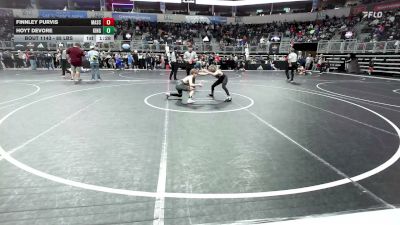 85 lbs Quarterfinal - Finnley Purvis, Mascoutah vs Hoyt DeVore, King Select Wr Ac