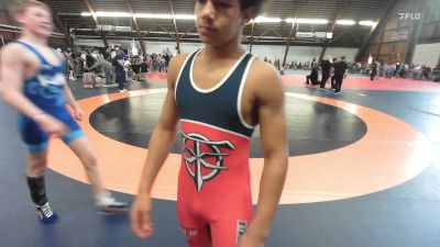 125A lbs Rr Rnd 3 - Jacob Saunders, Xtreme Training vs Wyatt Spencer, Wyoming Seminary