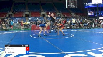 100 lbs Rnd Of 64 - Haley Robles, Missouri vs Charlene Hamilton, Illinois