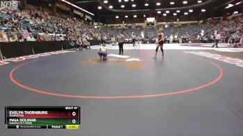 125 lbs Champ. Round 1 - Evelyn Thornburg, Manhattan vs Maia Dolinar, Kansas City-Piper