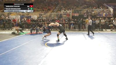 175 3A Champ. Round 1 - SHELDON FOUCHE, Palm Harbor University vs Malik Bousalham, Bartram Trail
