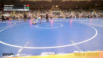 84 lbs Quarterfinal - Hayes Daniel, Threestyle vs Kasen Karl, Greater Heights Wrestling