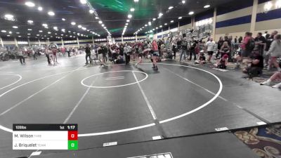 109 lbs Round Of 32 - Mason Wilson, Threshold WC vs Jace Briquelet, Team H20s