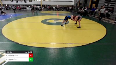 157H lbs Rr Rnd 2 - Alex Giuliani, Sacred Heart vs Brady Unger, Buffalo