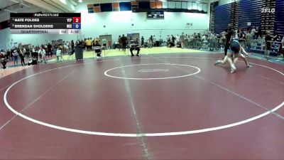 144 lbs Quarterfinal - Nate Foldes, Virginia Team Predator vs Brendan Sholders, Westfield