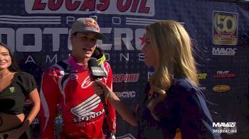 Jett Lawrence Talks About Battling The Sand At The Wick 338 To Win
