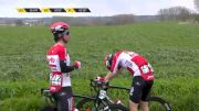 Magnus Sheffield, Alexander Kristoff, Christophe Laporte Crash In 2022 Tour Of Flanders