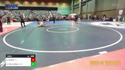 108 lbs Semifinal - Elijah Butler, California Grapplers vs Jorge De La Rosa, Silverback Wrestling Club