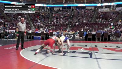 136 lbs First Round - Angelina Spachman, Parkland-G vs Abigail Dolanch, Avella-G