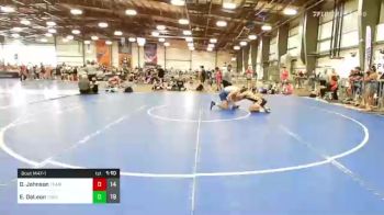 170 lbs Rr Rnd 1 - Darion Johnson, Team Thunder vs Ehtan DeLeon, Hobo Wrestling