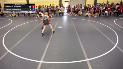 165 lbs Cons. Round 4 - Michael Gillette, MN vs Spencer Madsen, WI