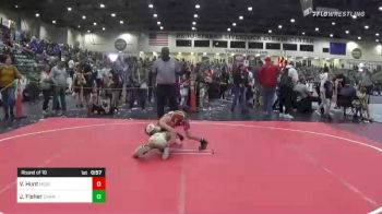 62 lbs Round Of 16 - Vincent Hunt, Moses Lake Wrestling Club vs Jacob Fisher, Champ Academy