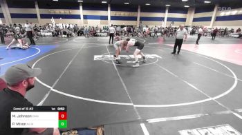 132 lbs Consi Of 16 #2 - Marques Johnson, Cimarron Bad Boys vs Payton Mixon, No Mercy Wrestling