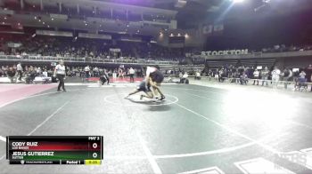 285 lbs Cons. Round 4 - Jesus Gutierrez, Sutter vs Cody Ruiz, Los Banos