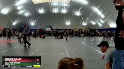 48 lbs Round 5 (10 Team) - Briggs Poupard, Brawler Elite vs Graham Kaiser, Foundry WC