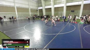96 lbs Champ. Round 1 - Jake Jones, Idaho vs Cooper Hurl, Sanderson Wrestling Academy