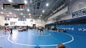 157 lbs Quarterfinal - Christian Bailey, Thunder Basin High School vs Reo Edwards, Wright
