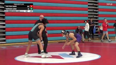 144 lbs Cons. Round 2 - Peyton Garo, Durango vs Nathan Lugo, Silverado