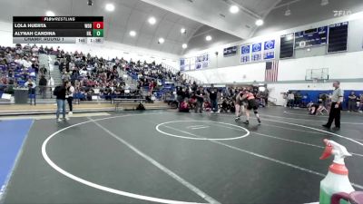 170 lbs Champ. Round 1 - Alynah Candina, Hillcrest vs Lola Huerta, Woodbridge