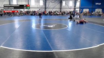 Silver 157 lbs Cons. Round 3 - Braedon Dorshorst, Wisconsin-La Crosse vs Noah Ludwig, Luther