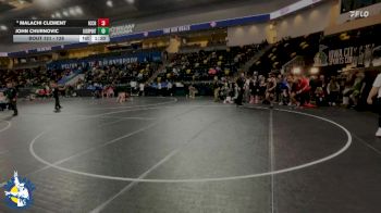 138 lbs Champ. Round 1 - Malachi Clement, Iowa City, City High vs John Churnovic, Lockport (Twp.)
