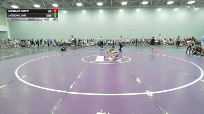 65 lbs Rr Rnd 3 - Mariana Ortiz, Eastern Carolina Wrestling - EL vs Jaxson Love, Brawler Elite - EL
