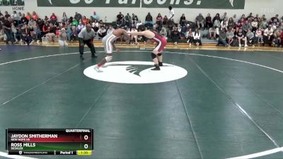 190 lbs Quarterfinal - Ross Mills, Deshler vs Jaydon Smitherman, New Hope HS