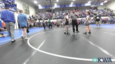 110-120 lbs Rr Rnd 1 - Lincoln Mosby, Wyandotte Youth Wrestling vs Tuck Weisinger, Wyandotte Youth Wrestling