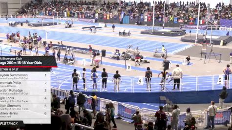 High School Boys' 200m, Finals 18