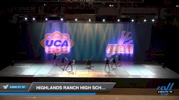 - Highlands Ranch High School [2019 Small Varsity Pom Day 1] 2019 UCA & UDA Mile High Championship