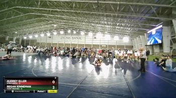 70 lbs Semis (4 Team) - Regan Kinneman, Team Arizona vs Audrey Eller, Utah Green
