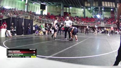 200 lbs Champ. Round 1 - Emmet Rosterman, Blair Wrestling Club vs King Martinez, Mitchell Wrestling Club