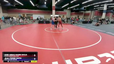 215 lbs Champ. Round 2 - Amir Abbas Nasiri Shoja, Patriot Wrestling Club vs Jean-Pierre Smith, WAR Training Center