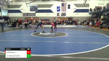 144 lbs Round 1 - Carter Nekvapil UNA, Allen vs Alejandro Ramirez, Dodge City