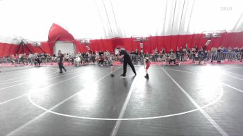63 lbs Round 1 - William Warnock, Red Hot Wrestling Club vs Emmit Madigan, Team Nazar Training Center