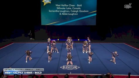 West Halifax Cheer - Bold [2026 L1 Youth - Small Day 1] 2026 UCA & UDA All Star Nationals