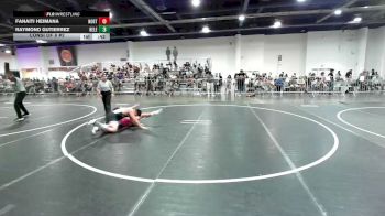 172 lbs Consi Of 8 #2 - Fanaiti Heimana, North Hawaii Wrestling vs Raymond Gutierrez, Relentless