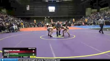 5A - 106 lbs Quarterfinal - Braxton Malone, Emporia vs Lucas Kaufman, Newton