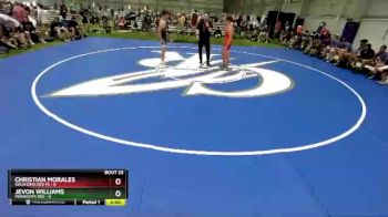 152 lbs Semis & 3rd Wb (16 Team) - Christian Morales, Oklahoma Red FS vs Jevon Williams, Minnesota Red