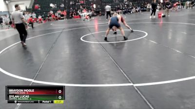 141 lbs Finals (2 Team) - Braydon Mogle, Northern State vs Dylan Lucas, Central Oklahoma