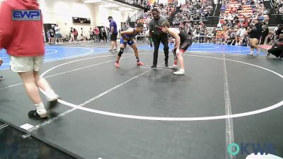 140 lbs Quarterfinal - Weston Johnson, Hilldale Youth Wrestling Club vs David Sanchez, Locust Grove