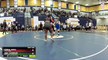 235 lbs. Semifinal - Abby Chandler, Northwest (Cedar Hill) vs Azreal Smith, Tulsa Union