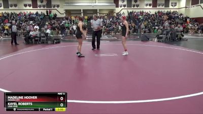 135 lbs Cons. Round 1 - Madeline Hoover, Mason City vs Kayel Roberts, Linn-Mar