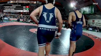 4A 285 lbs Champ. Round 1 - Wyatt Caffrey, Sugar-Salem vs Taylor Dodd, Bonners Ferry