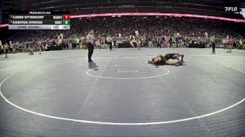 D3-132 lbs Cons. Round 1 - Caden Kittendorf, Williamston vs Kashton Atwood, Grant