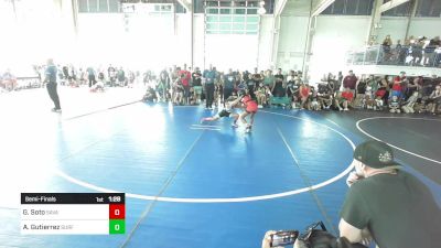 65 lbs Semifinal - Giselle Soto, Savage House WC vs Arya Rogue Gutierrez, Surfside RTC