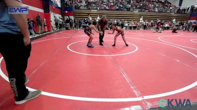 73 lbs Round Of 16 - Makayla Naquin, Owasso Takedown Club vs Noah Nicely, Morris Wrestling Association