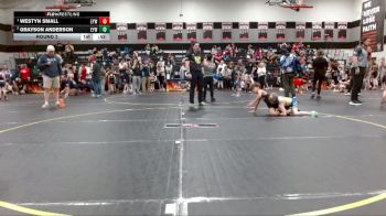 65 lbs Round 2 - Westyn Small, Eastside Youth Wrestling vs Grayson Anderson, Summerville Takedown